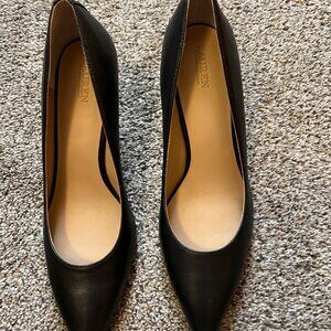 Ralph Lauren Black Dress Shoes - Lanette Pump